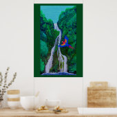 Water herfst poster (Keuken)