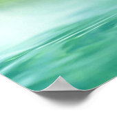 Water het wonder van al het leven door gezond vers poster (Hoek)