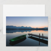 Water | Hopfen Bavarian Alps Duitsland Bedankkaart (Voorkant / Achterkant)