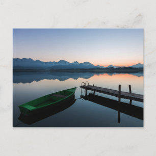 Water Hopfen Bavarian Alps Duitsland Briefkaart