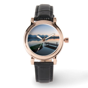 Water Hopfen Bavarian Alps Duitsland Horloge