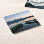 Water | Hopfen Bavarian Alps Duitsland Kartonnen Onderzetters (Schuin)