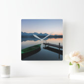 Water | Hopfen Bavarian Alps Duitsland Vierkante Klok (Huis)