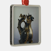 Water in de vorm van een griffie metalen ornament (Rechts)