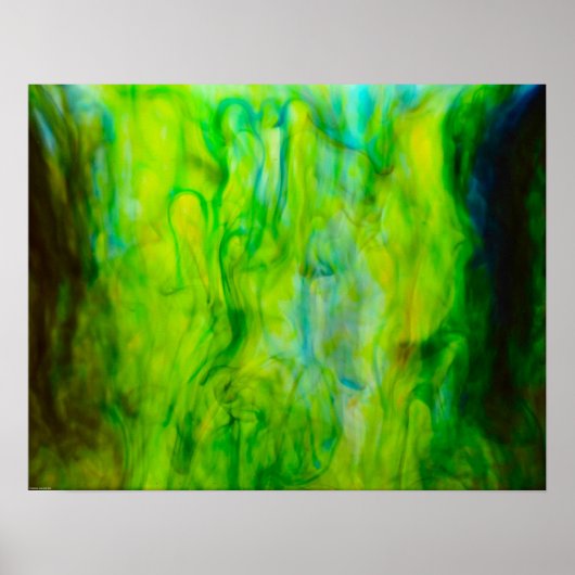 Water & Inkten 1, Poster (Voorkant)