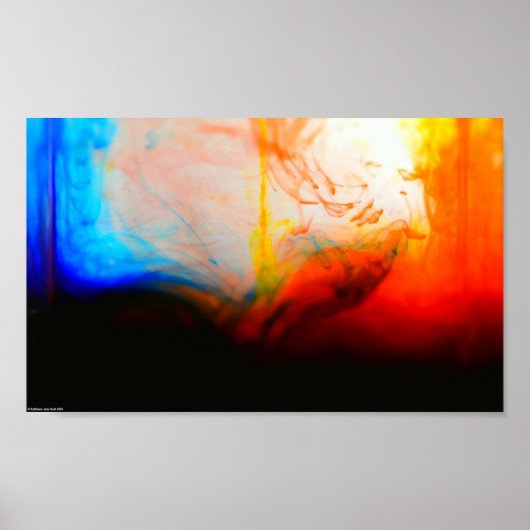 Water & Inkten 5, Poster (Voorkant)