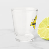 Water is bestemd voor metastomatisme shot glas (Links)