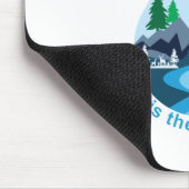 Water is de drijvende kracht van al het leven. muismat (Hoek)