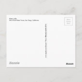 Water is de milieuecologie van de watertoren briefkaart (Achterkant)