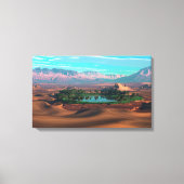 Water is leven canvas afdruk (Voorkant)