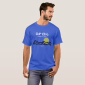 Water is leven Cherokee Taal T-shirt (Voorkant volledig)