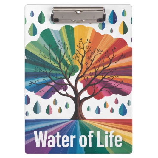 Water Is Leven Klembord (Voorkant)