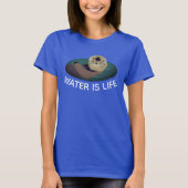 "Water is leven" met Otter T-shirt (Voorkant)