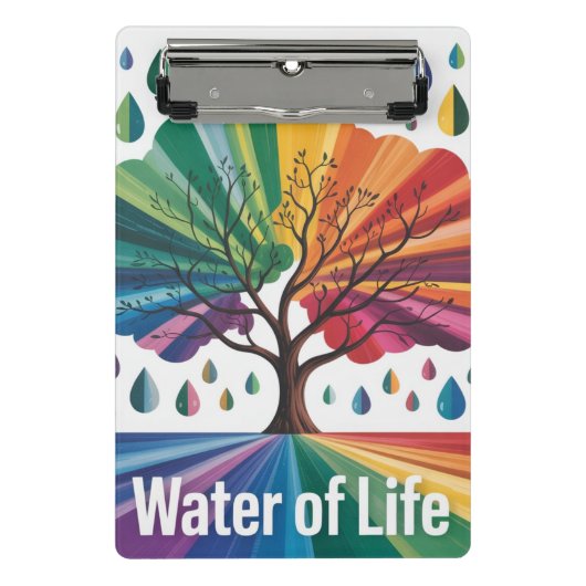 Water Is Leven Mini Klembord (Voorkant)