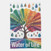 Water Is Leven Theedoek (Verticaal)