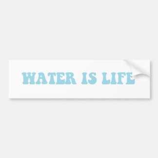 Water is levenssticker bumpersticker