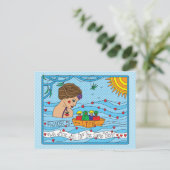 Water is Life_ Briefkaart (Staand voorkant)