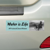 Water is Life bumper stickers (Op auto)