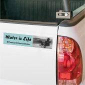 Water is Life bumper stickers (Op Truck)