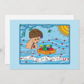 Water is Life_Flat Card 7 x 5 inch (Voorkant / Achterkant)