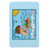 Water is Life_Flexible Magnet 6 x 4 inch Magneet (Verticaal)