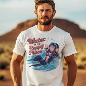 Water is mijn gelukkige plek ondergedompeld sereni t-shirt