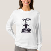 Water is Sacred T-shirt (Voorkant)