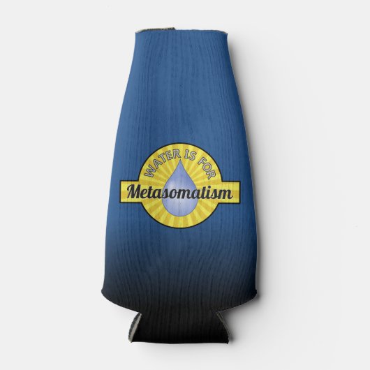 Water is voor Metasomatisme Flesjeskoeler (Voorkant)