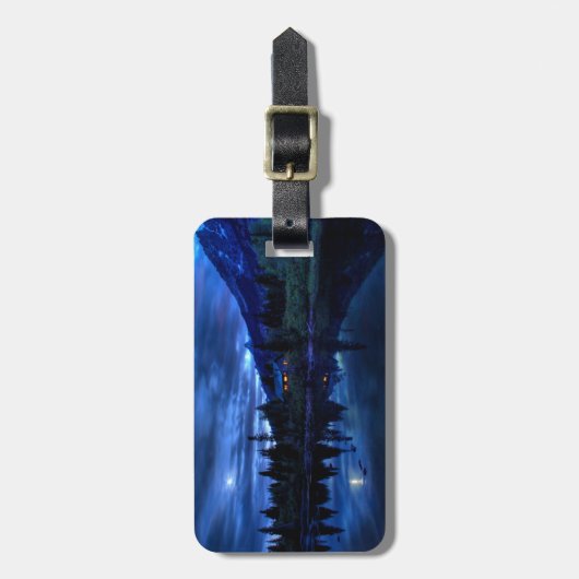 Water | Jenny Lake Grand Teton National Park Bagagelabel (Voorkant verticaal)