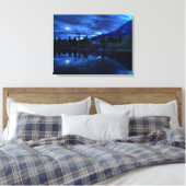 Water | Jenny Lake Grand Teton National Park Canvas Afdruk (Insitu (Slaapkamer))