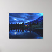 Water | Jenny Lake Grand Teton National Park Canvas Afdruk (Voorkant)