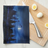 Water | Jenny Lake Grand Teton National Park Theedoek (Quarter Fold)