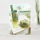 Water kan bedankkaart (Voorkant)