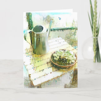 Water kan bedankkaart