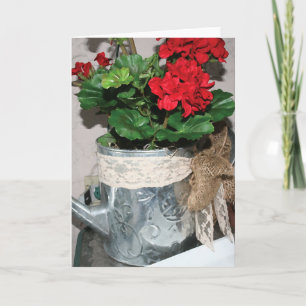 Water kan feestdagen kaart