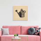  water kan op Canvas Afdruk (Insitu (Woonkamer))