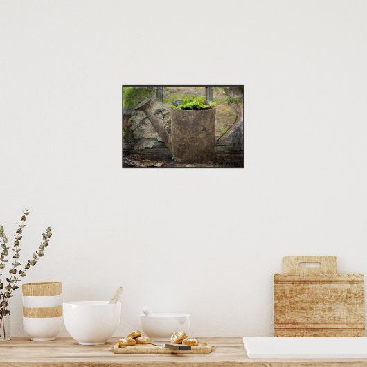 Water kan poster (Keuken)