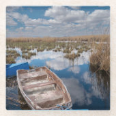 Water | Kayseri Turkije Glazen Onderzetter (Voorkant)