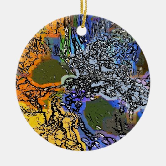 WATER KERAMISCH ORNAMENT (Voorkant)