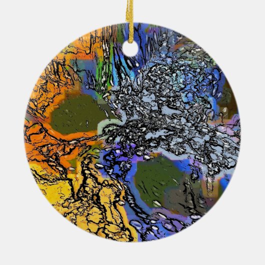 WATER KERAMISCH ORNAMENT (Achterkant)