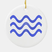 Water Keramisch Ornament (Achterkant)