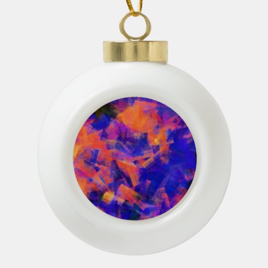 WATER KERAMISCHE BAL ORNAMENT (Voorkant)