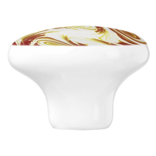 WATER KERAMISCHE KNOP (Zijkant)