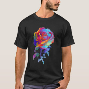 Water Kleur Art Roos - Tuintuinier Botanist FL T-shirt