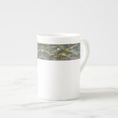 Water/Kleur Bone China Porselein Kop (Voorkant rechts)