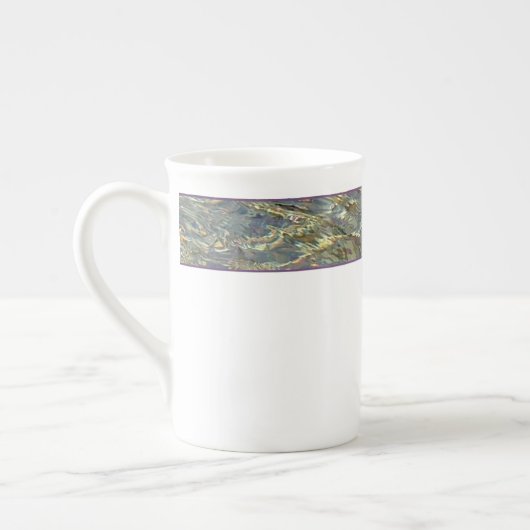 Water/Kleur Bone China Porselein Kop (Links)