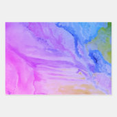 Water Kleur | Drie Filters | Inpakpapier Vel (Voorkant 3)