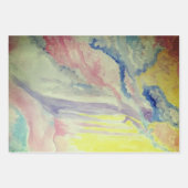 Water Kleur | Drie Filters | Inpakpapier Vel (Voorkant 2)