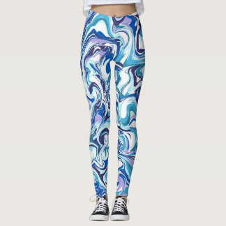 WATER KLEUR PASTAL BRUIN CHIQUE BLONDE HERFST OUTF LEGGINGS