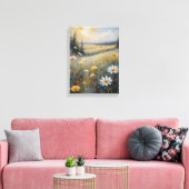  Water Kleur Schilderlandschap Canvas Afdruk (Insitu (Woonkamer))